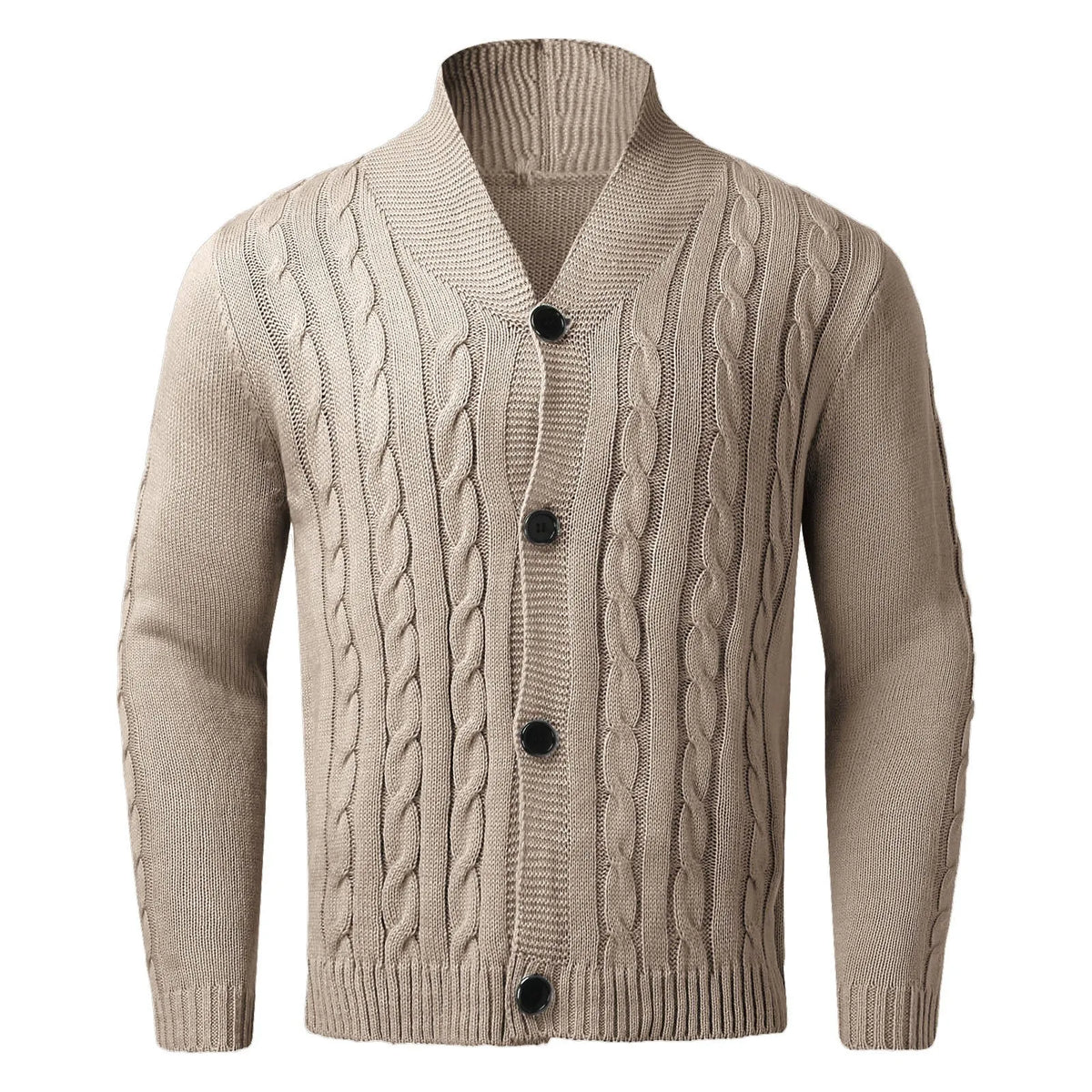 Men’s Fashion Knitted Cardigan Sweater